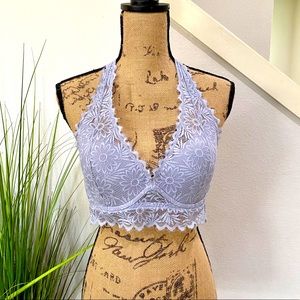 PINK bralette, lightly lined, lilac/lavender